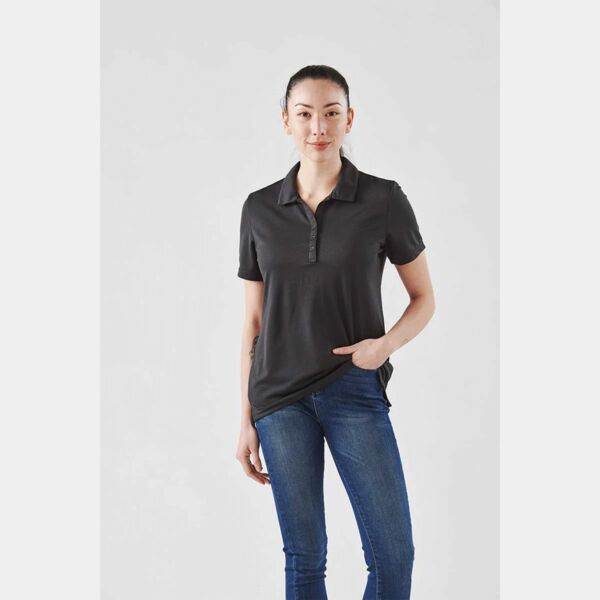 WOMEN'S TREELINE H2X-DRY SHORT SLEEVE POLO Thumbnail