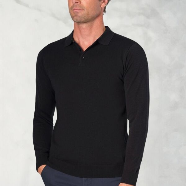 Casper Knitted Polo Shirt Thumbnail