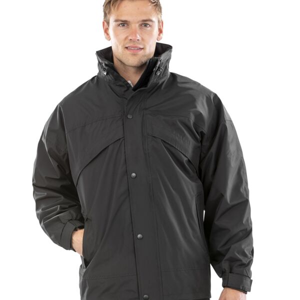 Result 3-in-1 Waterproof Zip and Clip Fleece Lined Jacket Thumbnail
