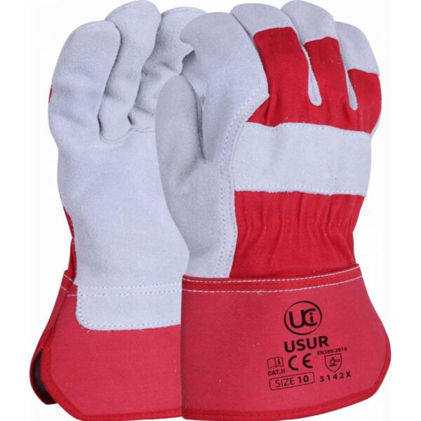 G/USUR/RD/10/MENS - PREMIUM RED SUPER RIGGER GLOVES (PACK OF 10) Thumbnail