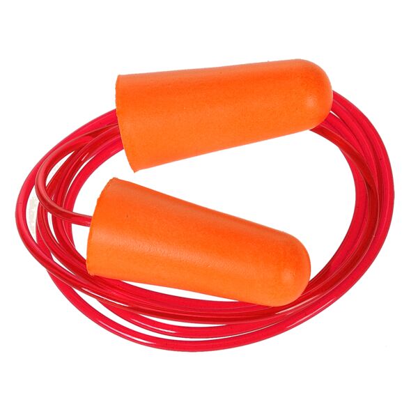 EP08 Corded PU Foam Ear Plugs (200 pairs) Thumbnail