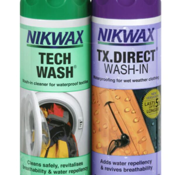 Nikwax Cleaning And Waterproofing Kit -300ml Thumbnail