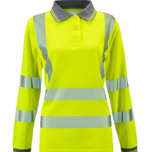 SHV-L30141 - Ladies Hi Vis Jaya Bird Eye Polo Thumbnail